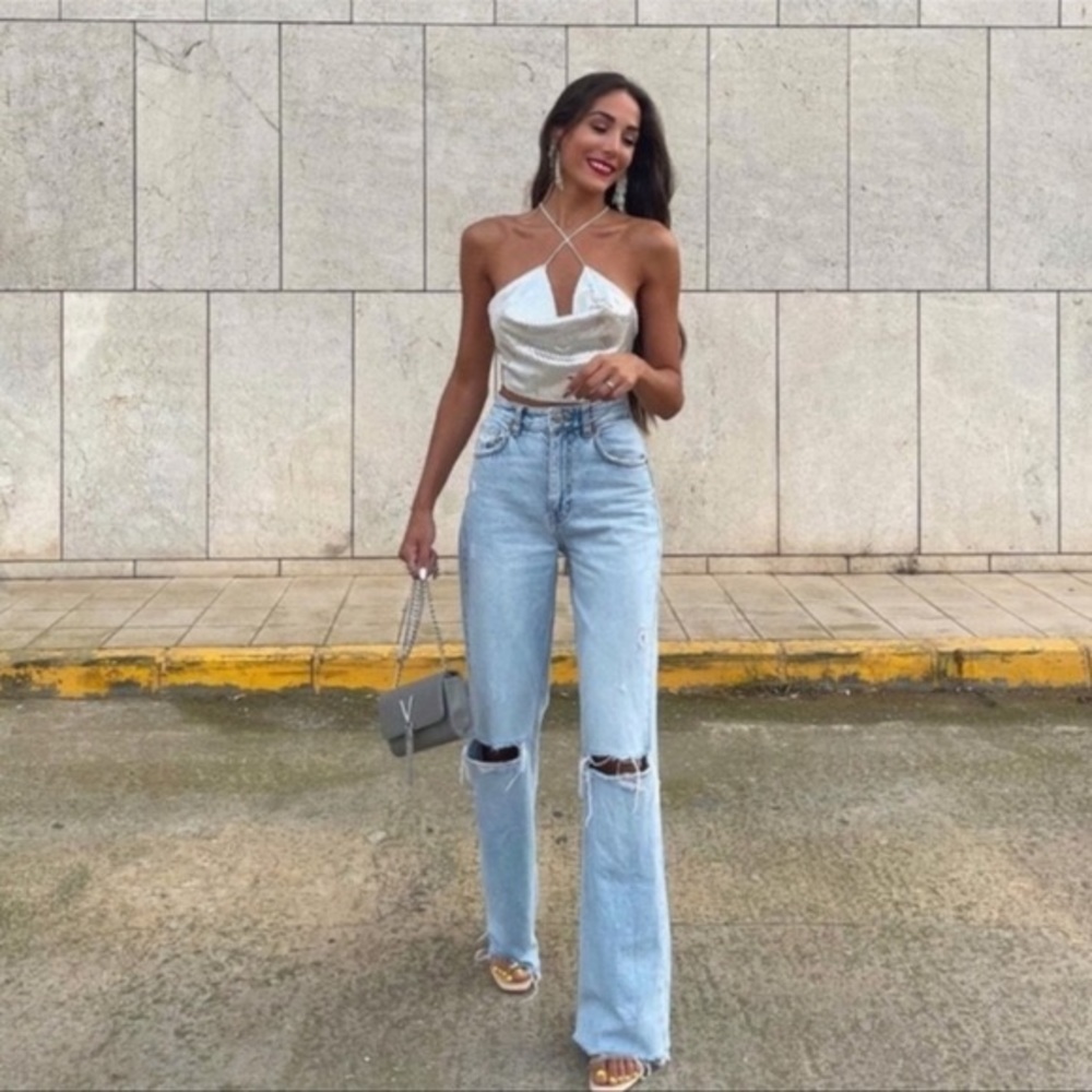 Zara High Waist Jeans
